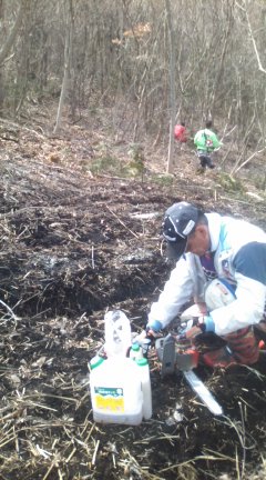 コース作り着々進行中