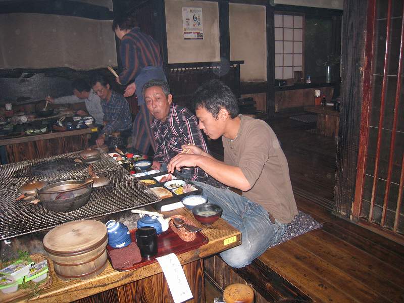 ツーリング（2009/10/17-18）阿蘇　４．朝食～白川水源 | SP忠男　広島